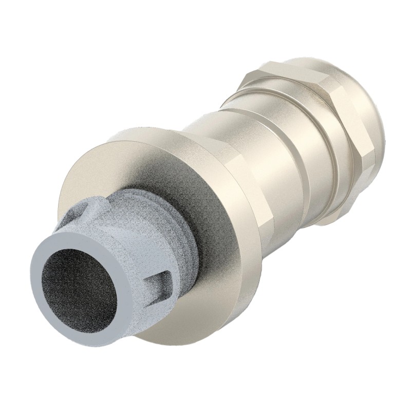 1 pcs : 1SNG623001R0000 - CABLE GLAND SNAP 3-7MM BRASS