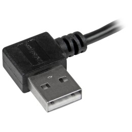 1 pcs : USB2AUB2RA1M - 3FT RIGHT ANGLE MICRO-USB CBL