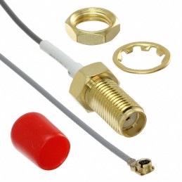 1 pcs : ASMG020X113S17 - CBL ASSY U.FL-SMA JCK-PLG 7.874'