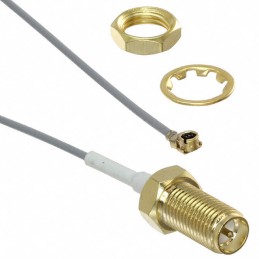 1 pcs : ASMG020ZN113S11 - CBL ASSY U.FL-RPSMA JK-PL 7.874'