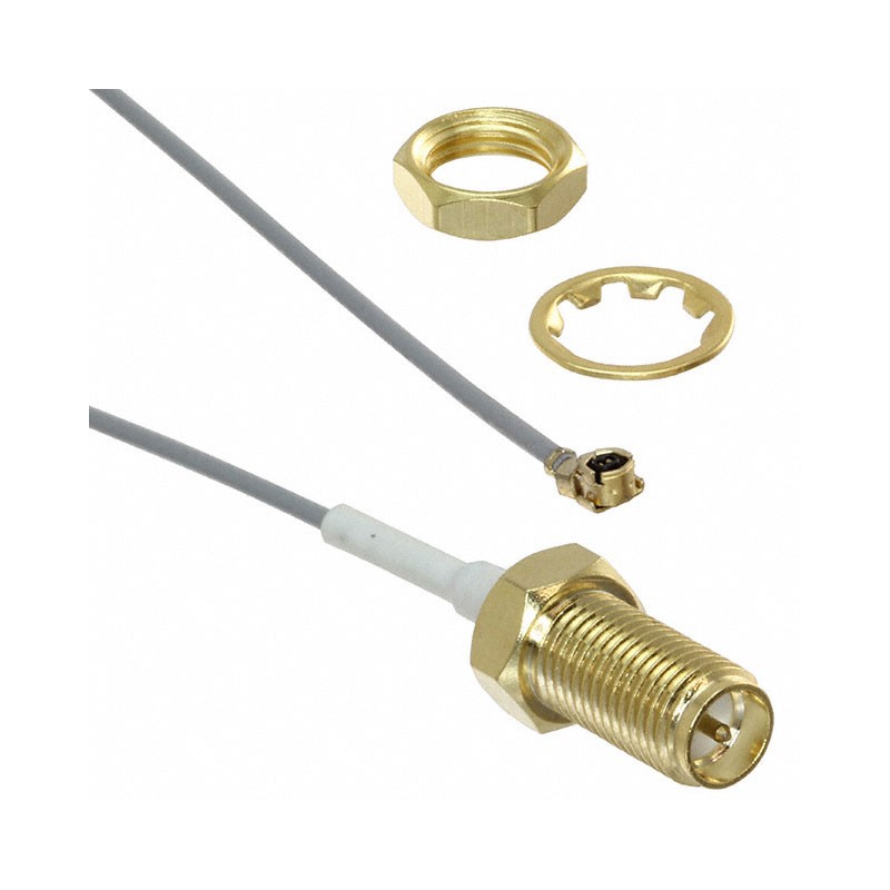 1 pcs : ASMG020ZN113S11 - CBL ASSY U.FL-RPSMA JK-PL 7.874'