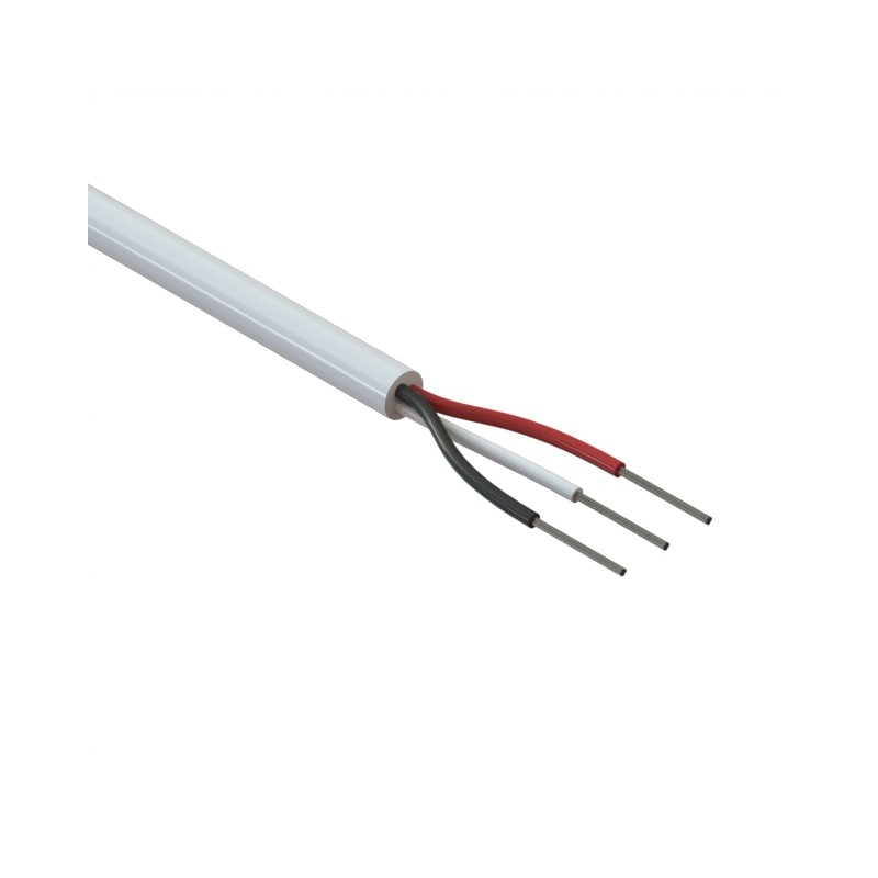 1 pcs : 30-00372 - CABLE 3COND 22AWG WHITE 5M