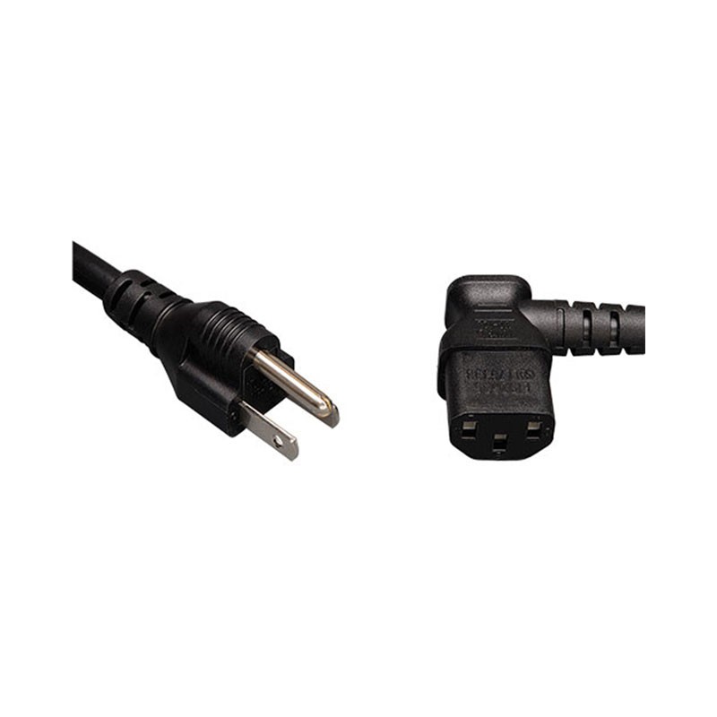 1 pcs : P006-014-13RA - CORD 18AWG 5-15P TO C13 RA 14'