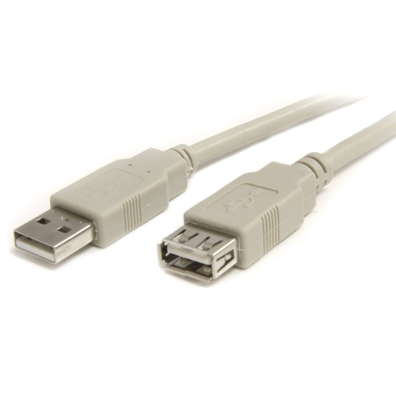 1 pcs : USBEXTAA10 - 10FT USB 2.0 EXTENSION CABLE A T