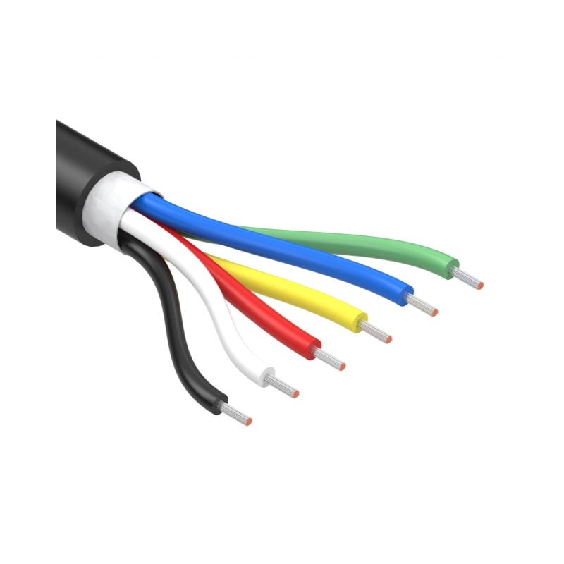 1 pcs : 30-01672 - CABLE 6COND 18AWG BLACK METER