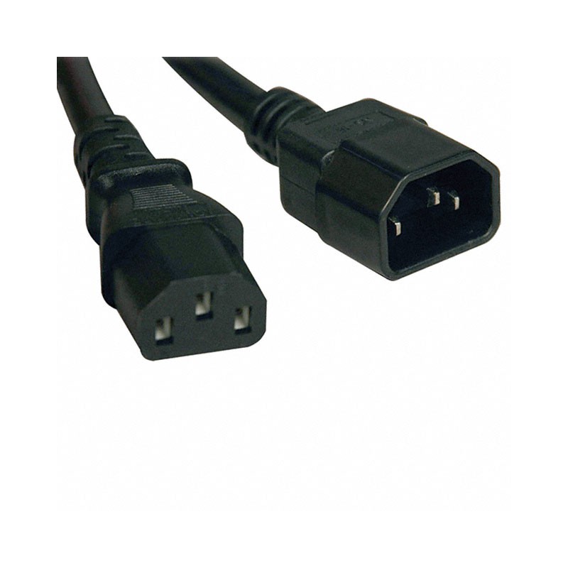 1 pcs : P004-015 - CORD 18AWG IEC 320-C14 - C13 15'