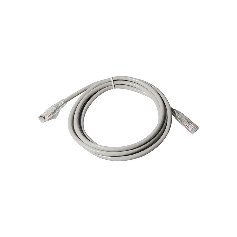 1 pcs : CAT5E-24AWGUTP-GYPVC-2M - CAT5E 24AWG BC UTP Grey PVC 2M