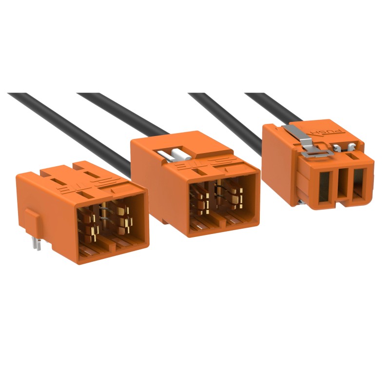 1 pcs : 2332664-2 - CABLE ASSY 0.315' 2POS F-M