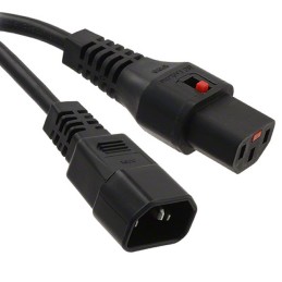 1 pcs : IL13-C14-SVT-3100-183 - CORD 18AWG IEC320C14 - 320C13 6'