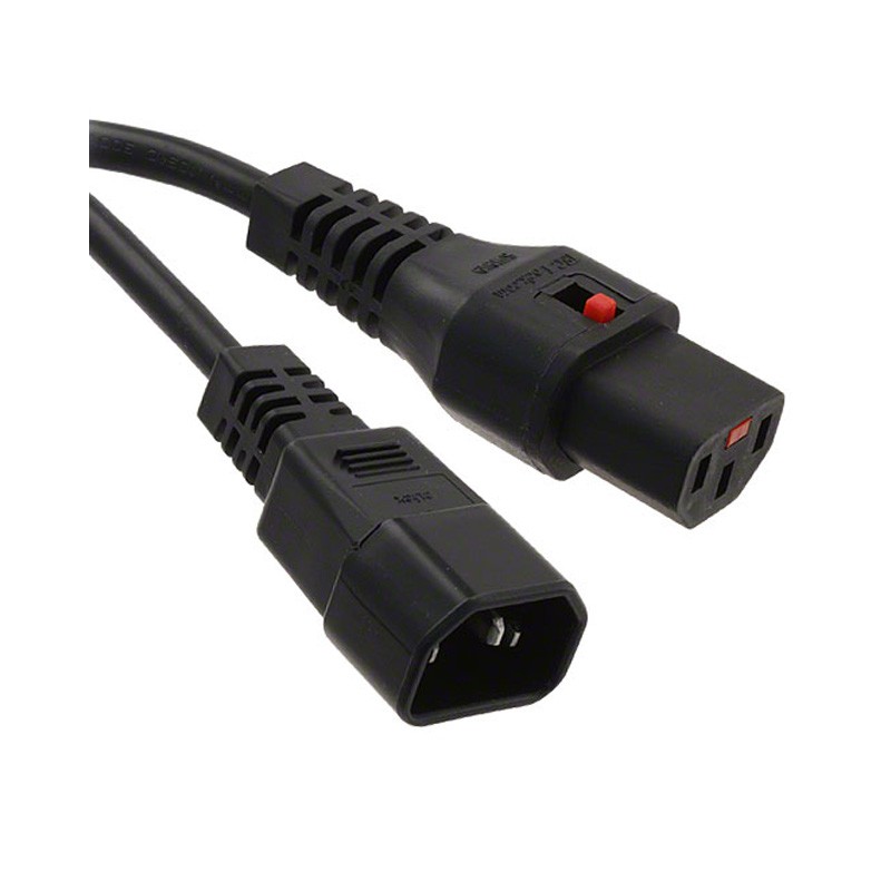 1 pcs : IL13-C14-SVT-3100-183 - CORD 18AWG IEC320C14 - 320C13 6'