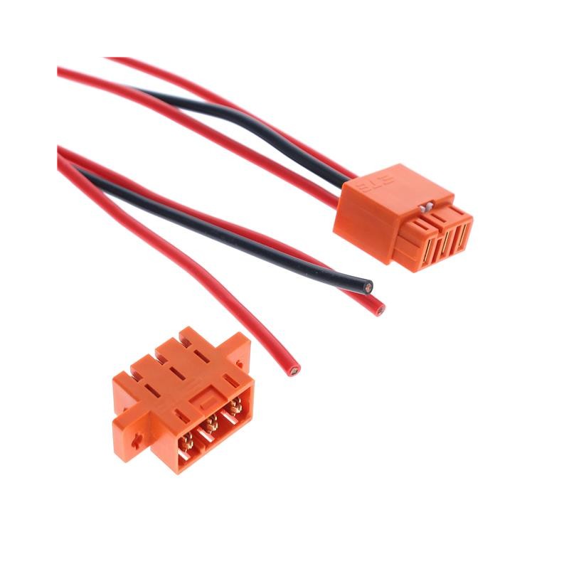 1 pcs : 1-2332664-4 - CABLE ASSY 0.315' 3POS F-M