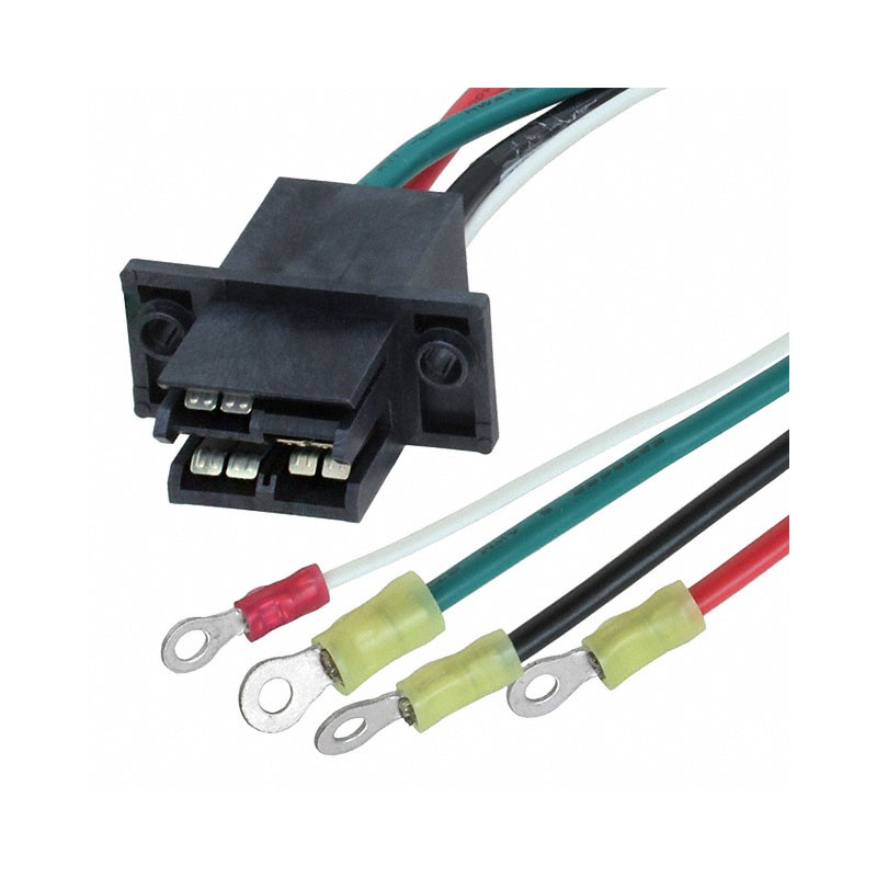 1 pcs : 2323858-1 - CABLE PWR CONT-SCREW 4WIRE 9.45'