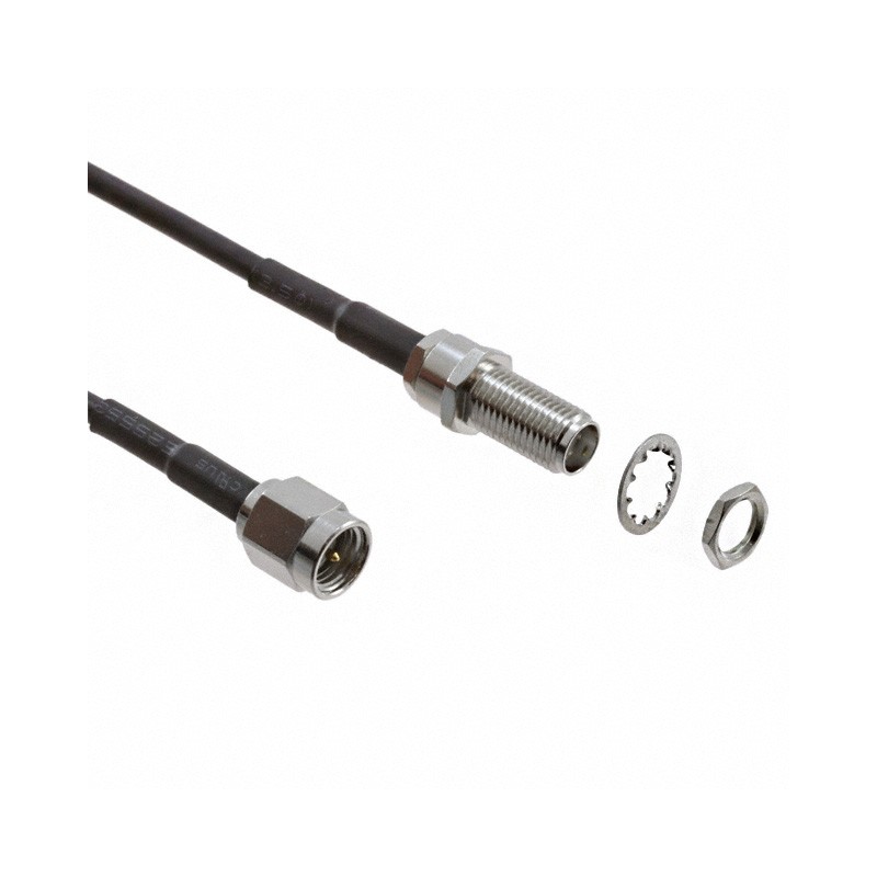 1 pcs : CSA-SMAM-216-SAFB - CBL ASSY SMA JACK TO PLUG 8.5'