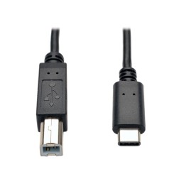 1 pcs : U040-006 - CBL USB2.0 B PLUG TO C PLUG 6'