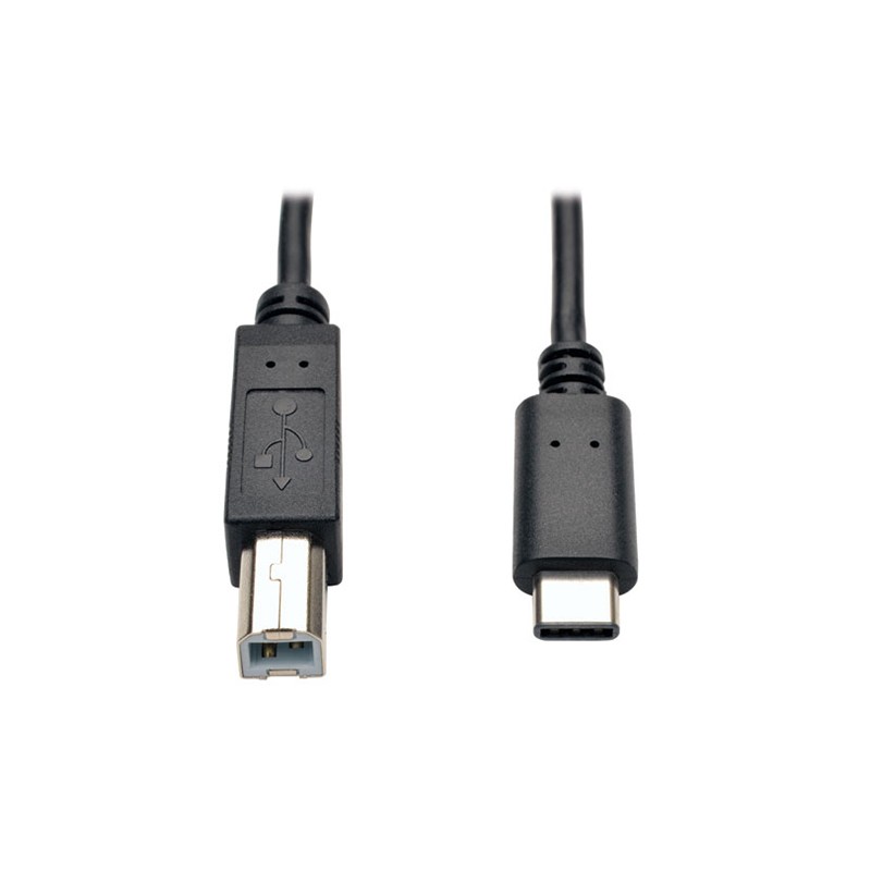 1 pcs : U040-006 - CBL USB2.0 B PLUG TO C PLUG 6'