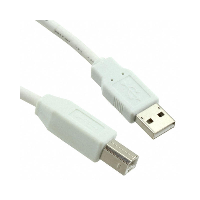 1 pcs : 1487588-2 - CBL USB2.0 A PLUG TO B PLG 4.92'