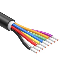 1 pcs : 30-02680 - CBL 8CON 22AWG BLK BIO METER