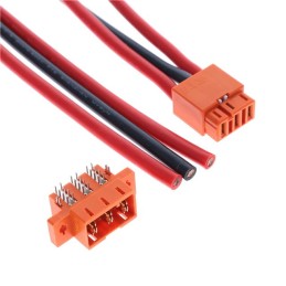 1 pcs : 1-2332664-6 - CABLE ASSY 0.315' 3POS F-M