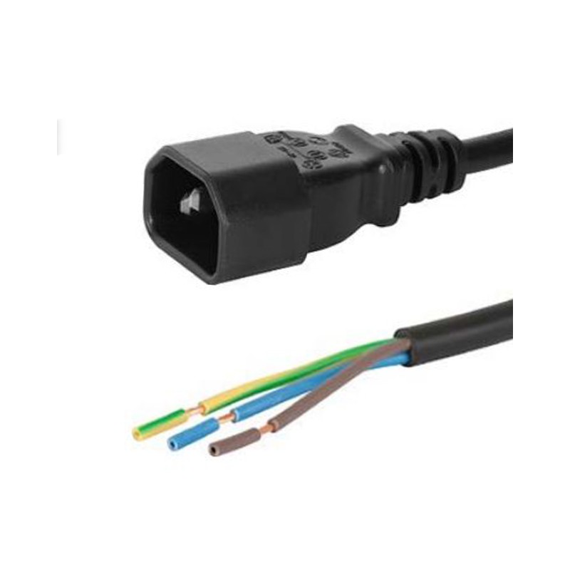 1 pcs : 6007.0204 - CORD IEC 320-C14 TO CBL 6.56'