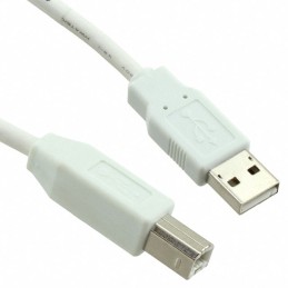 1 pcs : 1487590-2 - CBL USB2.0 A PLUG TO B PLG 16.4'