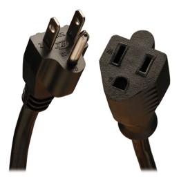 1 pcs : P024-010-13A - CORD 16AWG NEMA5-15P - 5-15R 10'