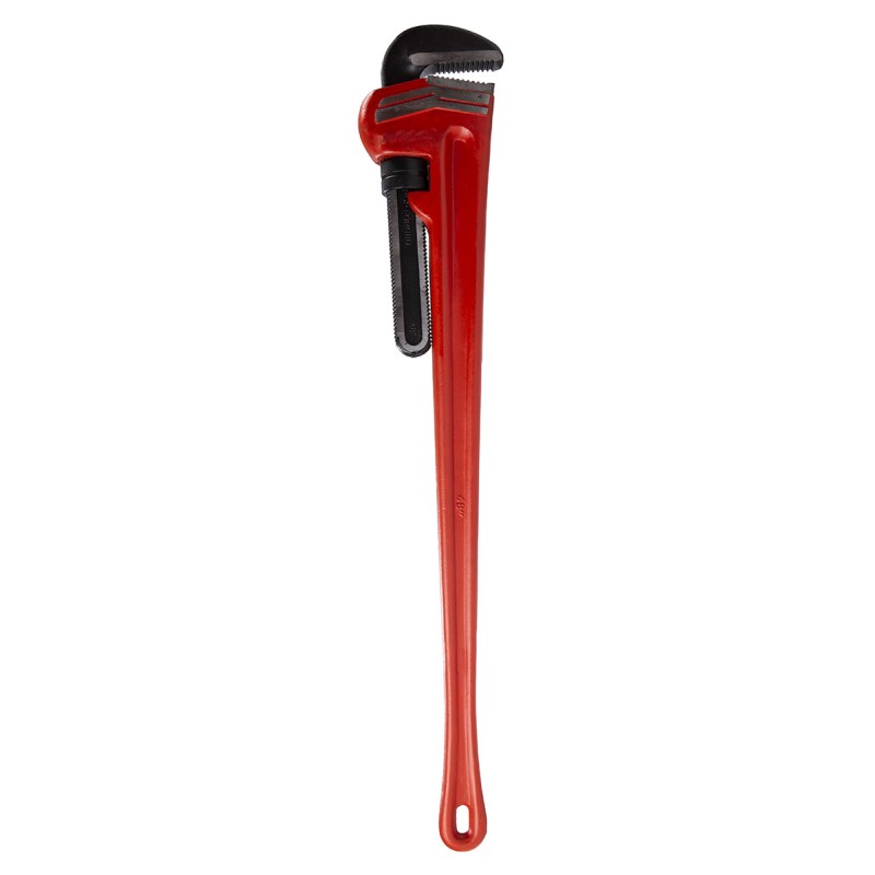 1 pcs - Ega-Master Pipe Wrench, 1219.2 mm Overall, 152.4mm Jaw Capacity, Metal Handle
