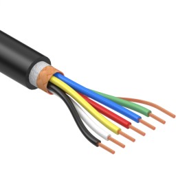 1 pcs : 30-00926 - CABLE 6COND 20AWG BLACK SHLD 1M