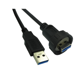 1 pcs : 67U3AC-006-K - CBL A PLUG TO A PLUG W/COUPL 6'