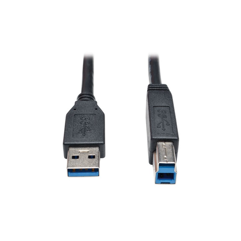 1 pcs : U322-010-BK - CABLE A PLUG TO B PLUG 10'