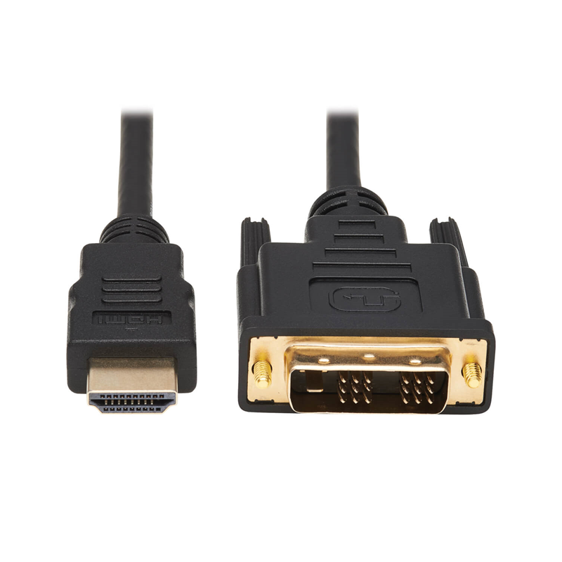 1 pcs : P566AB-006 - CBL DVI-D SGL M TO HDMI-A M 6'