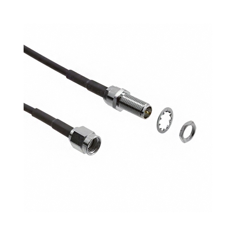 1 pcs : CSA-RPSM-216-RSFB - CBL ASSY RPSMA JACK TO PLUG 8.5'