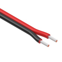 1 pcs : 30-00795 - CABLE 2COND 18AWG BLK/RED 5M