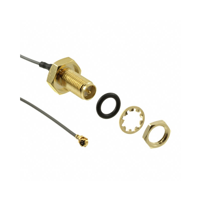 1 pcs : 080-0014 - CBL ASSY U.FL-RPSMA JK-PL 8.268'