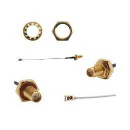 1 pcs : ASMGLKL010XC113S11 - CBL ASSY SMA-MHF4 JCK-PLG 3.937'