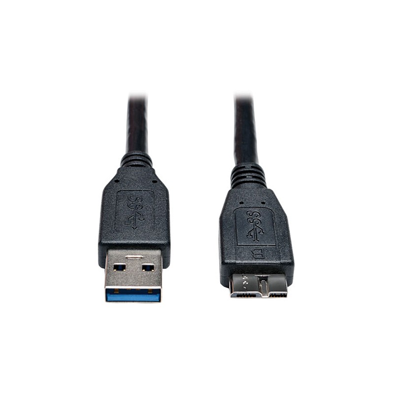 1 pcs : U326-006-BK - CABLE A PLUG TO MCR B PLUG 6'