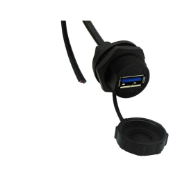 1 pcs : 67U3BD-006-K - CBL A RCPT TO OPEN W/COUPL 6'