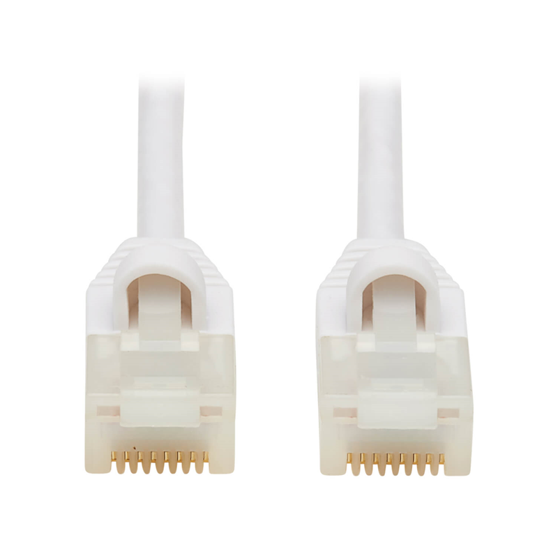 1 pcs : N261AB-S15-WH - CABLE MOD 8P8C PLUG TO PLUG 15'