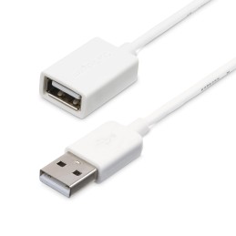 1 pcs : USBEXTPAA3MW - 3M WHITE USB EXTENSION CABLE