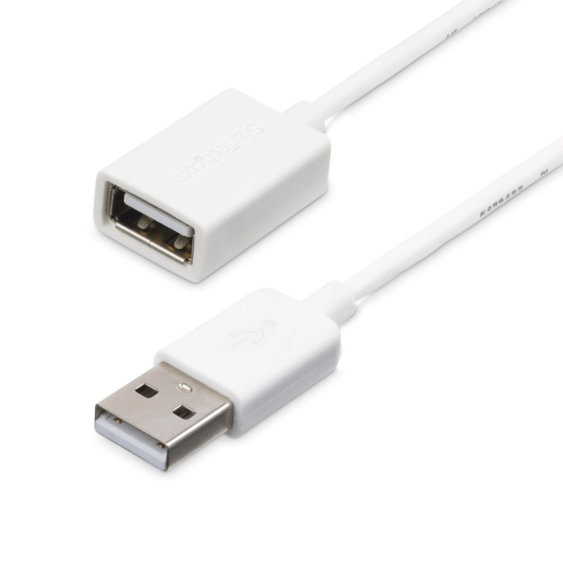 1 pcs : USBEXTPAA3MW - 3M WHITE USB EXTENSION CABLE