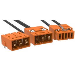 1 pcs : 2332664-5 - CABLE ASSY 0.315' 3POS F-M