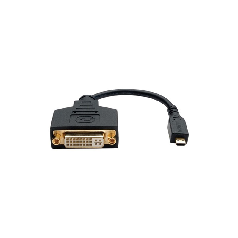 1 pcs : P132-06N-MICRO - CBL DVI-D DL F - MCR HDMI-D M 6'