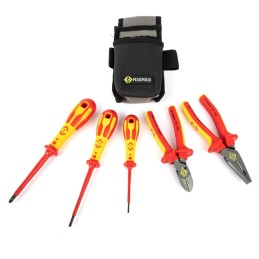 1 pcs - CK 5 Piece Essential Tool Kit Tool Kit with Pouch, VDE Approved