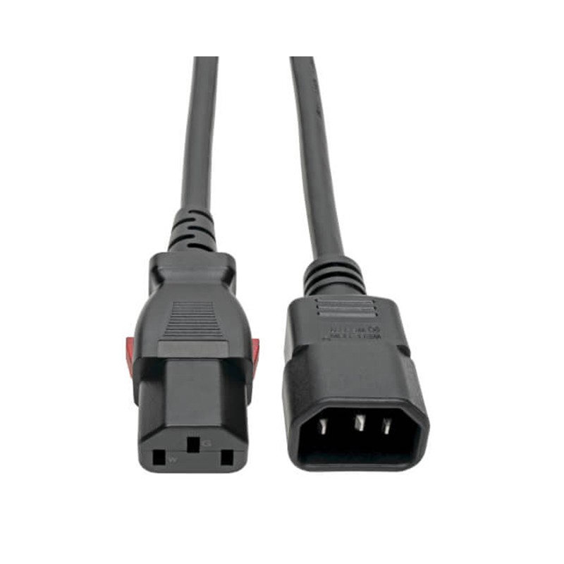 1 pcs : P004-L04 - C14 MALE TO C13 FEMALE POWER CAB