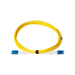 1 pcs : ADT-PC-2LC-SMA1DX-RYL-3M - LC-LC SM Duplex Fiber Jumper 3M