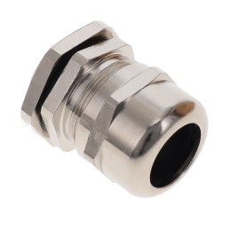 1 pcs : EM-SGL-M25-MET-G - CABLE GLAND 11-16.99MM M25 BRASS