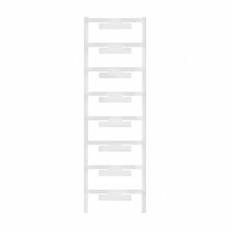 1 pcs : 1045640000 - LABEL STANDARD 0.28' X 1.57' WHT