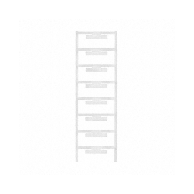 1 pcs : 1045640000 - LABEL STANDARD 0.28' X 1.57' WHT