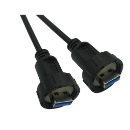 1 pcs : 67U3AA-006-K - CBL A PLUG TO A PLUG W/COUPL 6'