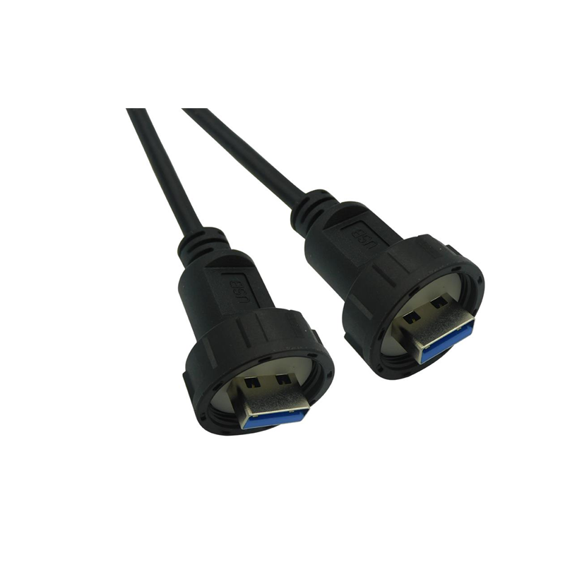 1 pcs : 67U3AA-006-K - CBL A PLUG TO A PLUG W/COUPL 6'