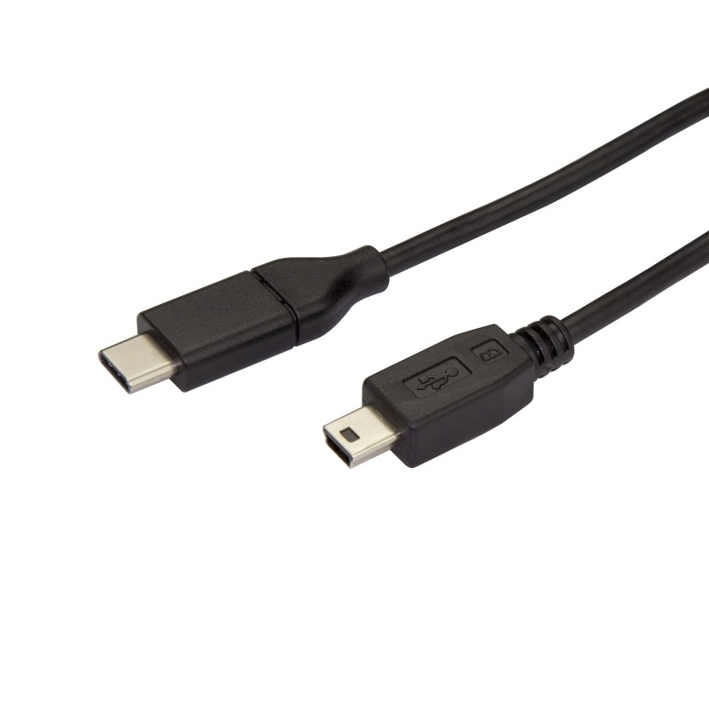 1 pcs : USB2CMB2M - 2M 6 FT USB C TO MINI USB CABLE